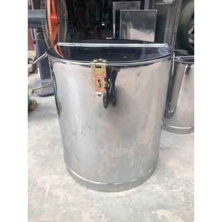 Thùng gạo inox loại 10kg ( đựng đồ ăn,...) hàng có sẵnn