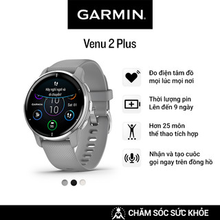 Đồng hồ thông minh garmin venu 2 plus gps - hàng chính hãng