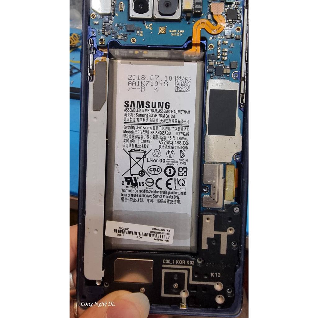 Pin Samsung Note 9 Zin Bóc Máy
