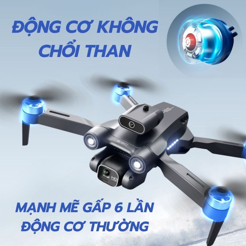 Flycam mini S1S, Plycam cảm biến chống va chạm camera quay chụp tự động xoay 90°, Máy bay điều khiển từ xa zlifestore68 | BigBuy360 - bigbuy360.vn