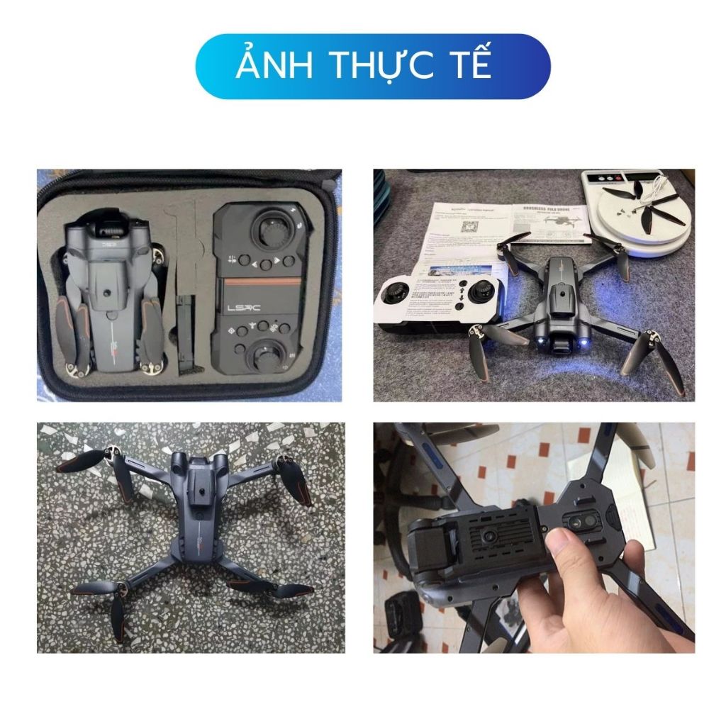 Flycam mini S1S, Plycam cảm biến chống va chạm camera quay chụp tự động xoay 90°, Máy bay điều khiển từ xa zlifestore68 | BigBuy360 - bigbuy360.vn