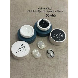 Phụ kiện nails- Gel vẽ nổi 5D