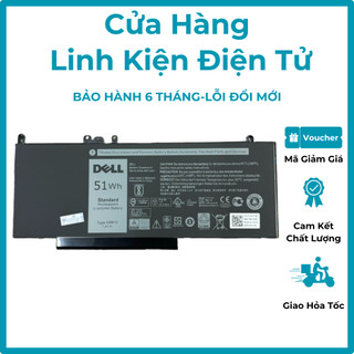 Pin dell latitude e5450 e5550 e5570 e5470 e5270 8v5gx 51wh g5m10 zin