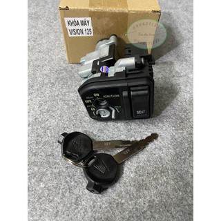Bộ ổ khóa máy xe Vision đời 2015 trở lên hàng đẹp loại 1