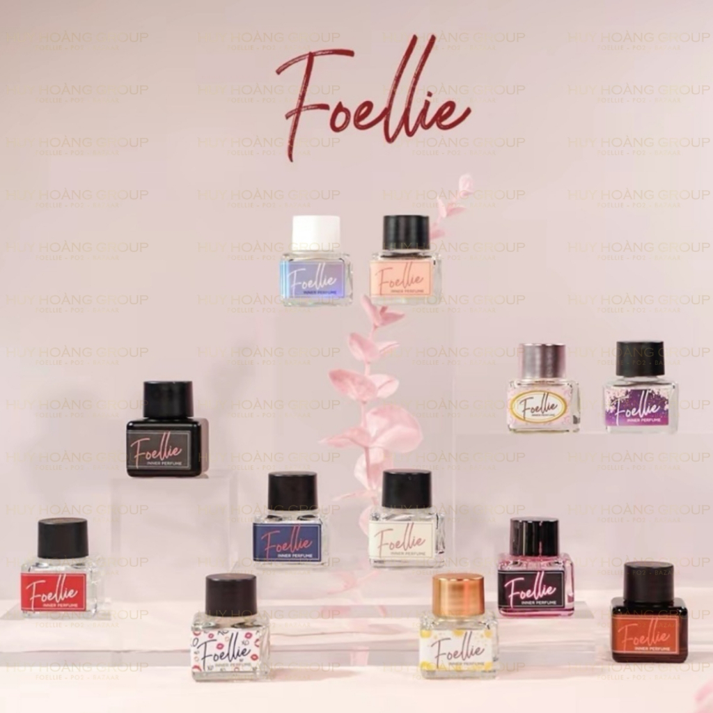[CHE TÊN SP] Nước hoa vùng kín Foellie chính hãng cao cấp Hàn Quốc nhiều mùi, lưu hương lâu 5ml