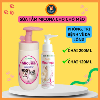 Sữa tắm Micona trị nấm da, viêm da cho thú cưng