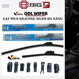 Gạt Mưa Ô Tô Silicone Cao Cấp ODL -CHÍNH HÃNG- Cần Gạt Mưa Xe Hơi Ngàm Đa Năng Lắp Mercedes, Bmw, Ford,... BIG B STORE
