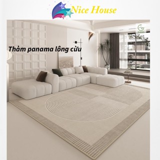 Thảm Trải Sàn Phòng Khách - Thảm Trải Sàn Lông Cừu hàng nhập khẩu cao cấp kích thước M6x2m3, 2mx3m _Nice House