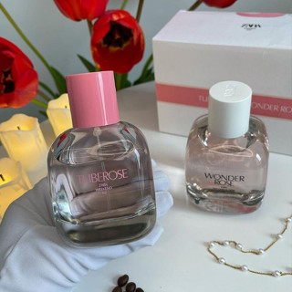 Set nước hoa Zara Tuberose và Wonder Rose 90ml hương hoa ngọt dịu, thanh mát, dùng siêu thích