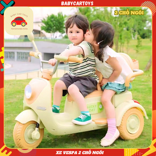 Xe máy điện vespa 2 chỗ ngồi