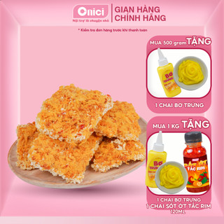 Cơm cháy đáy nồi, cơm cháy nồi gang siêu chà bông bếp của mẹ onici 200gr/ 500gr