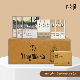  Trà Ô Long Nhài Sữa - Hộp 10 gói