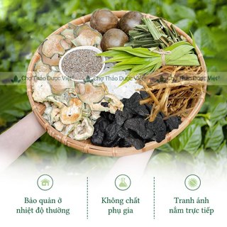 5 Set trà sâm bí đao hạt chia, set nấu 5-7 lit nước, trà bí đao giải khát, thanh lọc cơ thể - Thảo Dược Việt