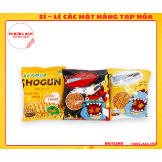 Snack mì ăn liền kaaro/ shogun vị gà/ cay/ xì dầu/ mì trẻ em