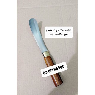 Dao lấy cơm dừa non,dừa già thép trắng nhật không gỉ