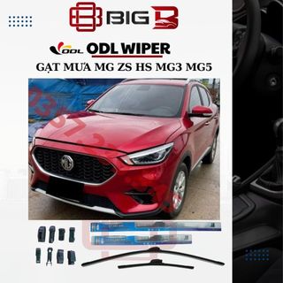 Gạt Mưa Ô Tô MG ZS, HS, MG3. MG5 -CHÍNH HÃNG- Cần Gạt Mưa Silicone ODL Đài Loan Êm Sạch Bền BIG B STORE