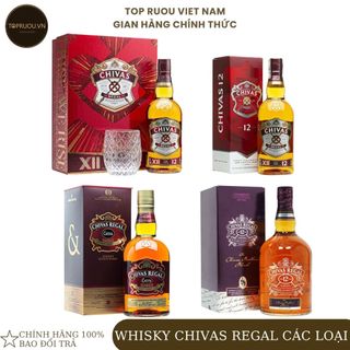 [Chính Hãng] Chivas Regal 12 Hộp Quà - Chivas Extra - Chivas Brother 700ml - 1000ml [Hàng Thật]