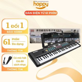 [Video+Ảnh Thật] Đàn piano điện tử 61 phím Đàn organ cho bé có sẵn các kích thước