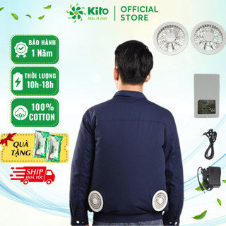 [Mã AODI20K22 giảm giá 20K] Áo Điều Hòa KITO Chính Hãng Chạy 10 - 12 Tiếng, BH 1 Năm, 1 Đổi 1 Trong 1 Năm, Tặng Đá Khô