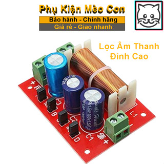 Mạch phân tần loa 2 đường tiếng, loa treble, loa bass 20-30 cao cấp công suất 200w, giá 1 mạch
