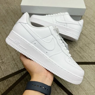 Giày Nike_Air Force 1 All White Nam Nữ,Giày AF1 Trắng Bản Basic Dễ Phối Đồ Full Box Bill