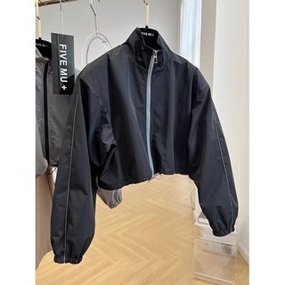 ÁO KHOÁC GIÓ CROPTOP FORM RỘNG CÁ TÍNH
