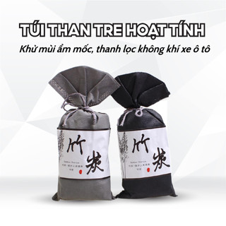 Túi Than Tre Hoạt Tính Khử Mùi, Lọc Không Khí, Làm Thoáng Khí Cho Ô Tô, Xe Hơi, Nhà Cửa
