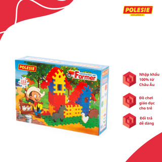 Đồ chơi lắp ghép trang trại cho bé Polesie 4864 - Hàng chính hãng nhập khẩu châu âu