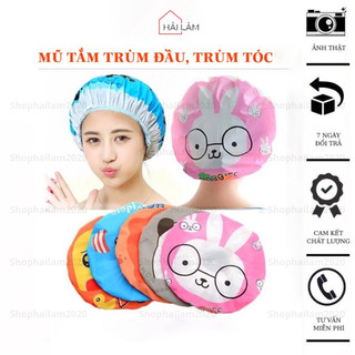 Mũ trùm đầu chống nước tránh ướt tóc khi tắm