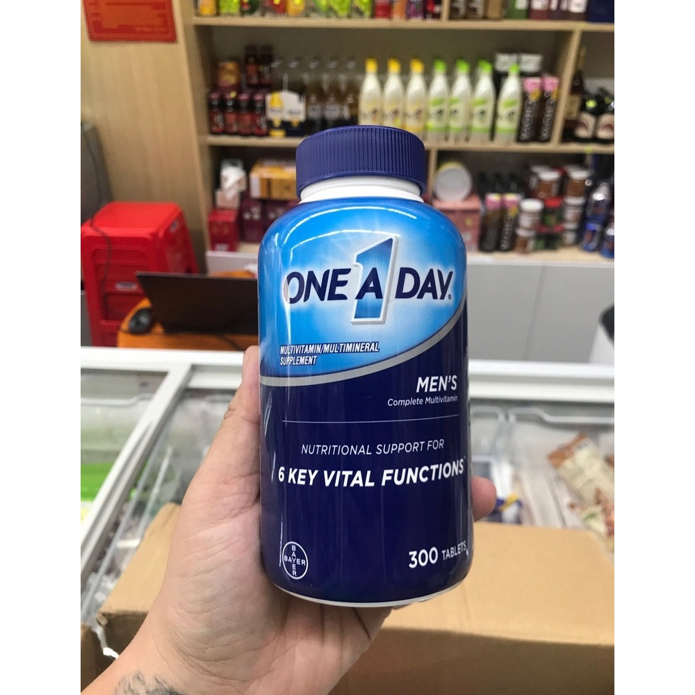 Viên Uống Vitamin Tổng Hợp One A Day Men's Multivitamin (Cho Nam Dưới 50 Tuổi)
