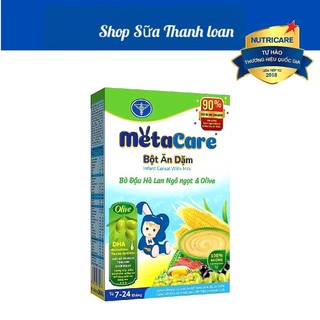 Bột Ăn Dặm Nutricare Metacare 200g ĐẦY ĐỦ CÁC VỊ.