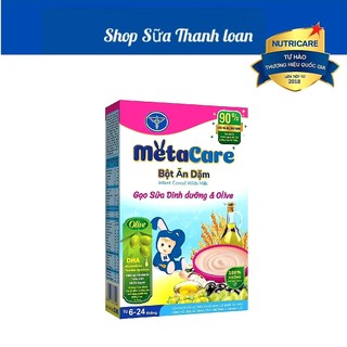 Bột Ăn Dặm Nutricare Metacare 200g ĐẦY ĐỦ CÁC VỊ.