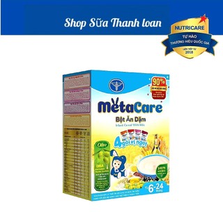 Bột Ăn Dặm Nutricare Metacare 200g ĐẦY ĐỦ CÁC VỊ.