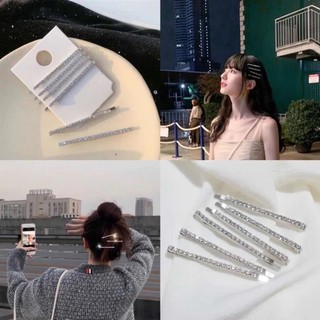 Kẹp tóc nữ, kẹp tóc đính đá sáng và hạt trai nhiều màu mẫu hot hàn quốc K275