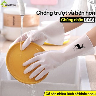 Bao tay PIKUP, găng tay rửa bát, giăng tay cao su trong suốt nhiều size cho việc gọn dẹp vệ sinh