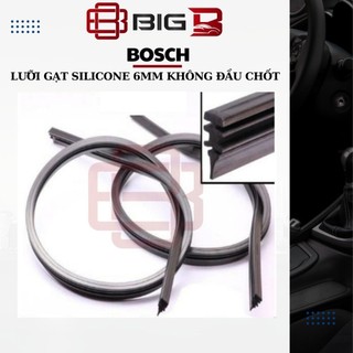 Lưỡi Gạt Mưa Ô tô Silicone BOSCH 70cm(28inch) Lá Lúa Gạt Kính Ô TÔ Không Đầu Chốt 6mm Lưỡi Gạt Sau Ô Tô BIG B STORE