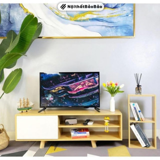 Kệ gỗ để tivi, kệ tivi 1 ngăn tủ, kệ để đồ phòng khách đa năng xinh xắn tv1c