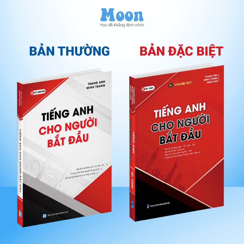 Tiếng anh cho người bắt đầu Moonbook