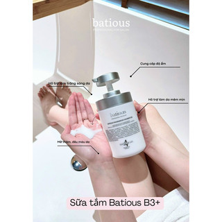 Sữa tắm trắng da BATIOUS B3+ 500ml