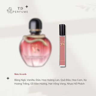 10ml - pure xs - nước hoa nữ mini