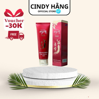 Sữa rửa mặt sâm hàn quốc - sữa rửa mặt hồng sâm my gold - new