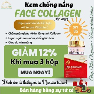 KEM CHỐNG NẮNG FACE COLLAGEN (20gr)