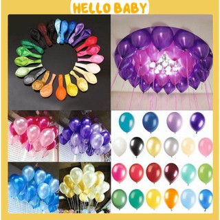 Set 50 quả bóng nhũ - bóng cao su trang trí sinh nhật - tỏ tình - cầu hôn - đám hỏi - đám cưới - tiệc