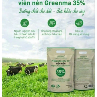 Phân hữu cơ dạng viên nén Greenma 35%