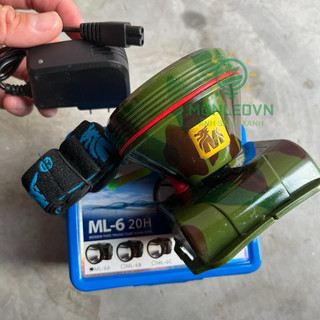 [2 PIN - Sáng 15h không giảm ánh sáng]Đèn pin đội đầu chống nước siêu sáng