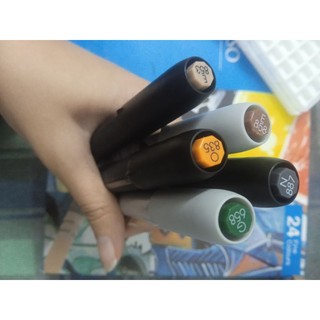 Bút marker MARVY đầu brush