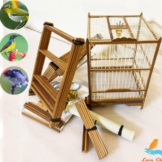 Khung lồng khuyên nan cáp quang,Khung lồng chim hút xmật, chim khuyên tự ráp kèm móc, Lồng chim khuyên, hút mật