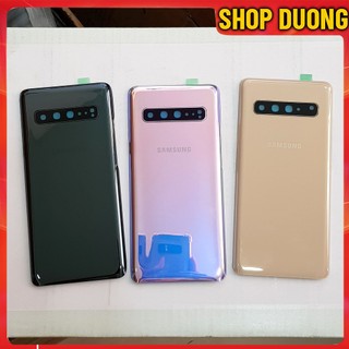 Vỏ nắp lưng Samsung S10 5G có kính camera theo nắp - Shopduong