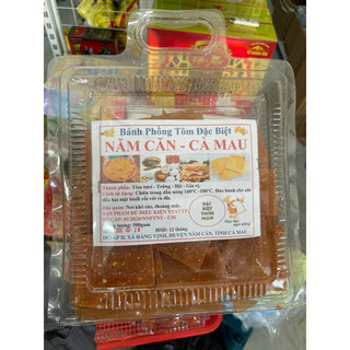 Bánh phồng tôm năm căn. hộp 500gr. loại đặc biệt 100% tôm tươi