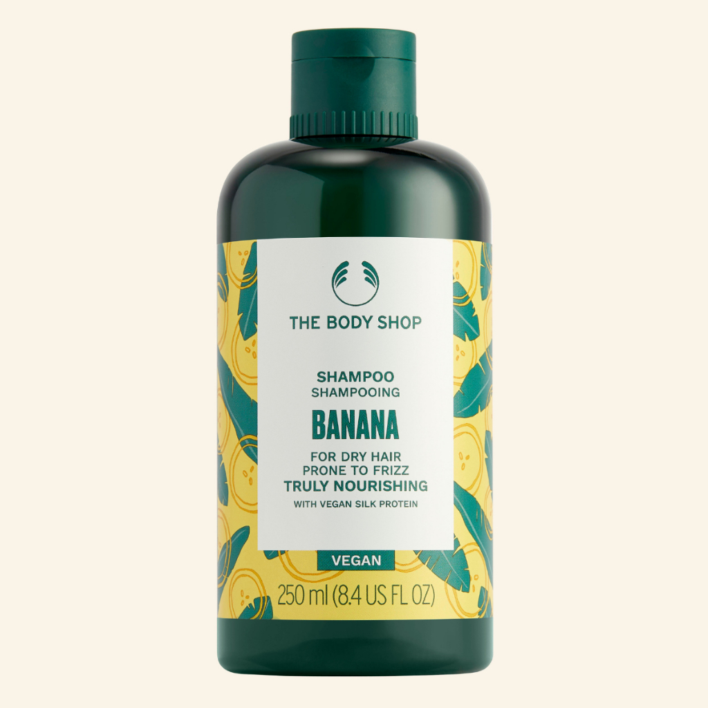 Dầu Gội Hương Chuối Truly Nourishing Banana Shampoo 250ML The Body Shop